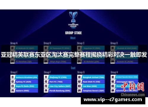 亚冠精英联赛东亚区淘汰赛完整赛程揭晓精彩对决一触即发